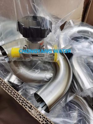 SS316L ダイヤフラム バルブ空気圧バタフライ Vlave 水処理の流通と保管