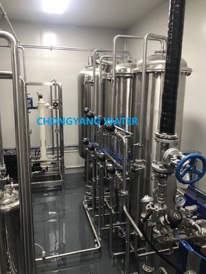 熱交換器 超純製薬廃棄物処理装置 UVランプ Edi Ro
