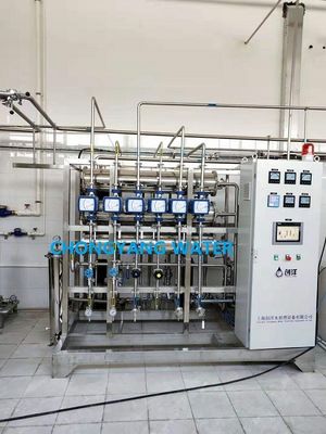 CEDI 製薬産業の脱イオン水処理プラント Ro 水フィルター システム