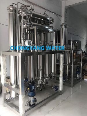 ISO GMPの水注入のための複数の塔の蒸留器の水の蒸留装置