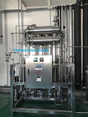 SS316L 多塔蒸留プラント 4 つの効果の体外診断試薬のための蒸留水製造機