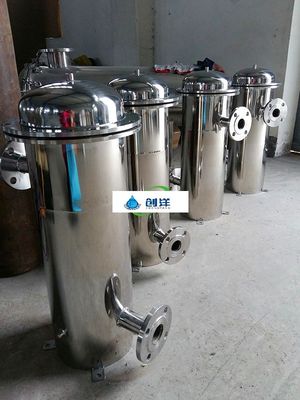 ASTM 304 316L 工業用水のろ過のためのステンレス鋼のフィルター ハウジング袋のポケット フィルター