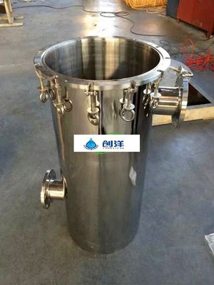 ASTM 304 316L 工業用水のろ過のためのステンレス鋼のフィルター ハウジング袋のポケット フィルター