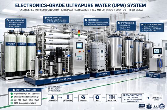 電気電離化産業用ROプラント 工業用水浄化機械