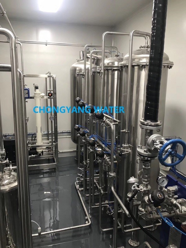 熱交換器 超純製薬廃棄物処理装置 UVランプ Edi Ro