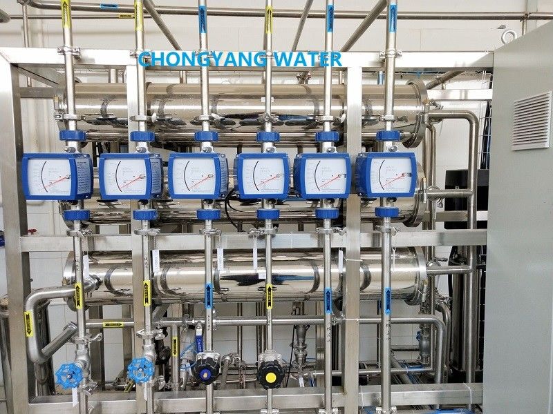 フィルター浄化装置を持つ産業用ロー・ファーマ水システム水浄化プラント