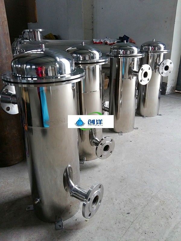 ASTM 304 316L 工業用水のろ過のためのステンレス鋼のフィルター ハウジング袋のポケット フィルター