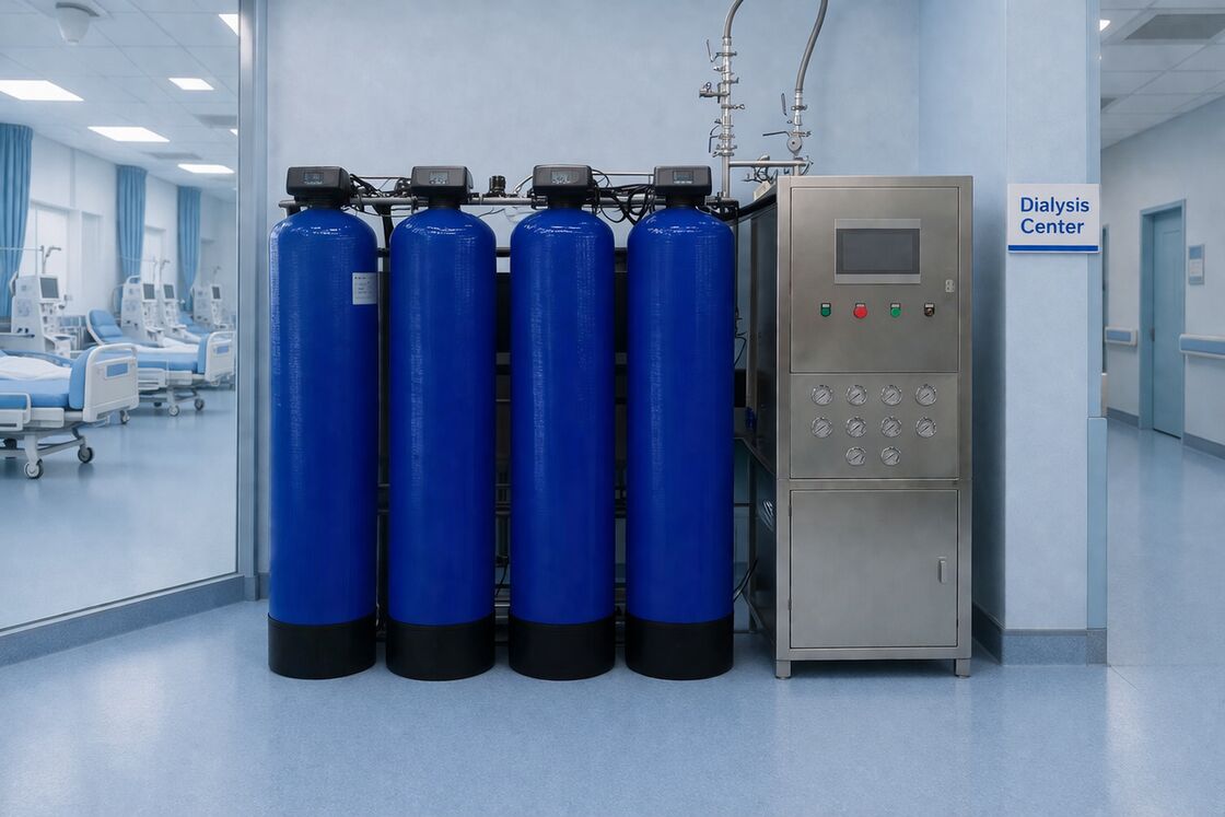 RO EDI 医学 100LPH のための医学の水の浄化システム水のろ過技術